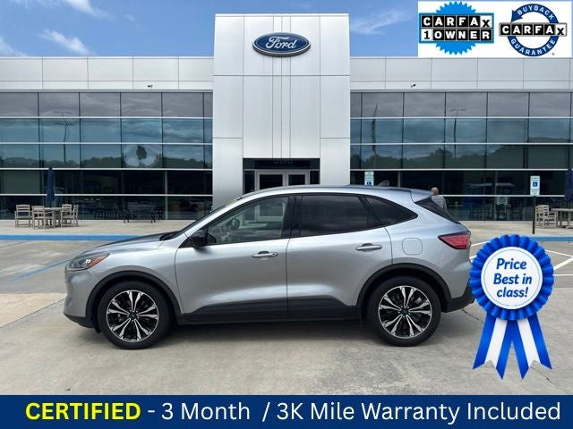 Used 2022 Ford Escape SE with VIN 1FMCU0G69NUA73598 for sale in Franklin, NC