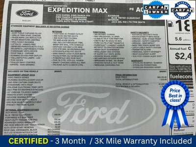 2023 Ford Expedition Max King Ranch