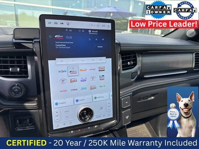 Used 2024 Ford F-150 Lightning Platinum with VIN 1FT6W7L74RWG29622 for sale in Franklin, NC