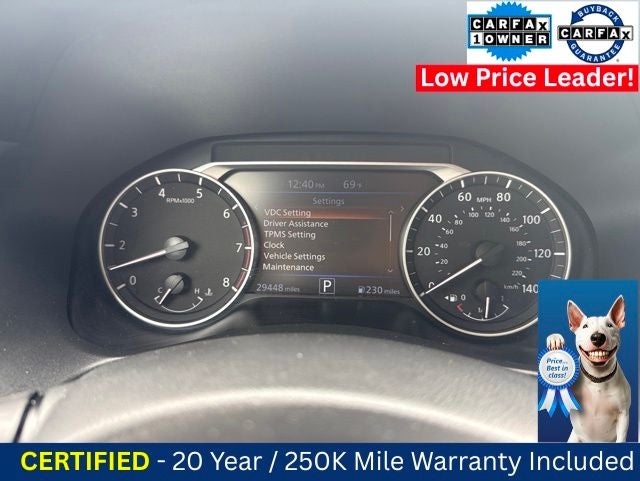2025 Nissan Altima 2.5 SV