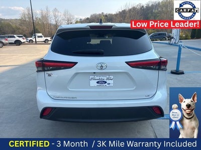 2022 Toyota Highlander LE