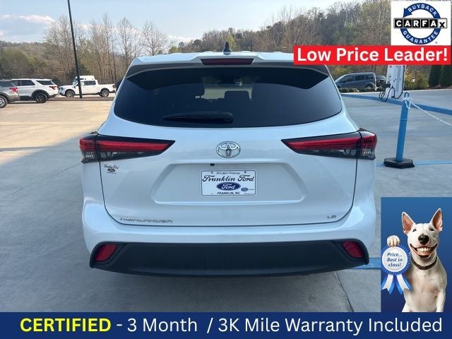 2022 Toyota Highlander LE