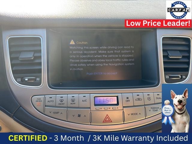 2012 Hyundai Genesis 3.8