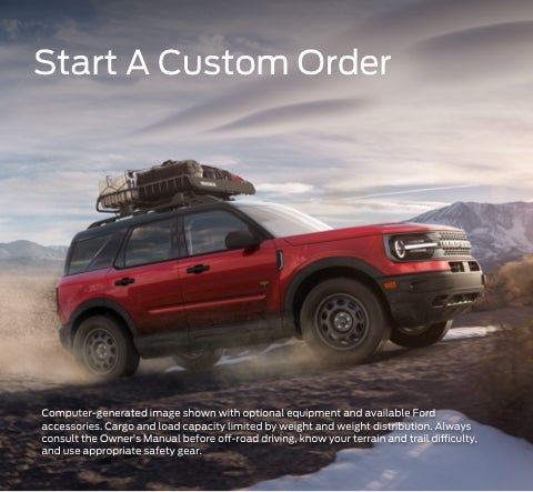 Start a custom order | Franklin Ford, Inc. in Franklin NC